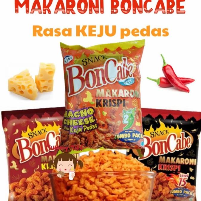

PROMO Snack Boncabe Makaroni Crispi Level 15, Inilah dia produk terbaru dari MURAH