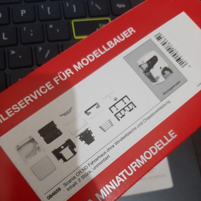 herpa 084659 cabin scania CR ND skala 87