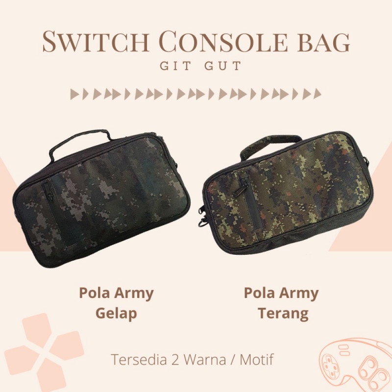 Tas Selempang - Sling Travel Bag - Case - Pouch Switch Lite V1 V2 OLED