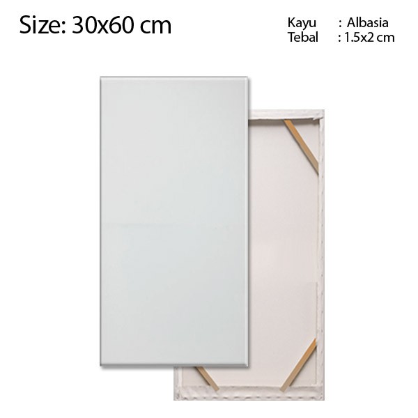 

Kanvas Lukis - Canvas Lukis 30x60 cm