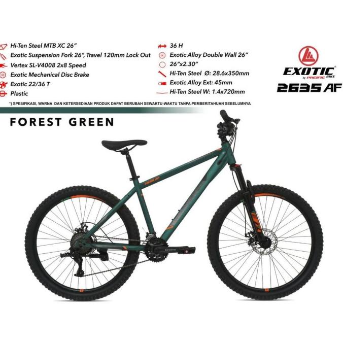 UH302 SEPEDA MTB 27.5 EXOTIC ET 2635 AF FDGDF34545
