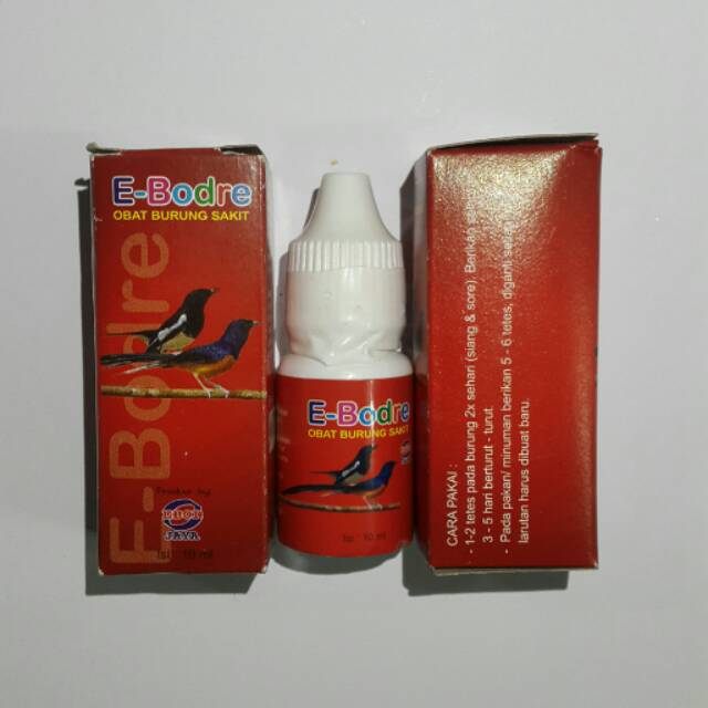 E Bodre Vitamin Mencegah Dan Mengobati Sakit Napas Burung Shopee