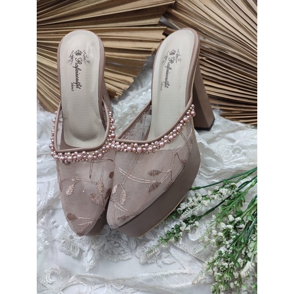 sepatu wanita lalita mocca tinggi 12cm tahu