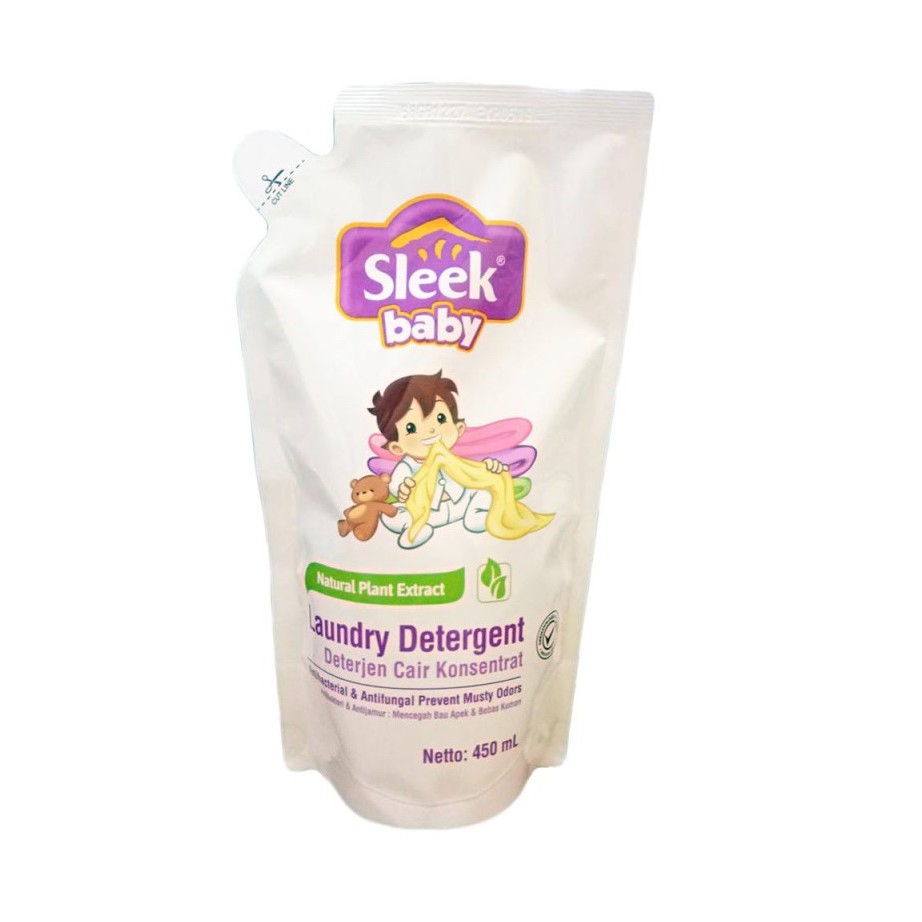 Sleek Baby Laundry/Cuci Baju 450 ml Refill - GOJEK ONLY