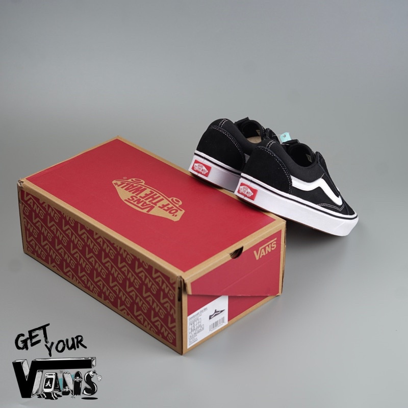 Vans Comfycush Old Skool Black White Original 100% Bnib