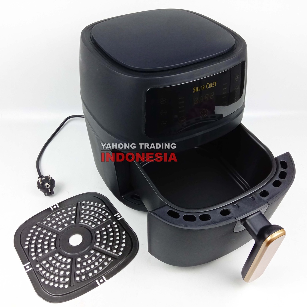 SILVER CREST S-18 Digital Air Fryer Mesin Penggoreng Tanpa Minyak Elektrik 2400W 8L