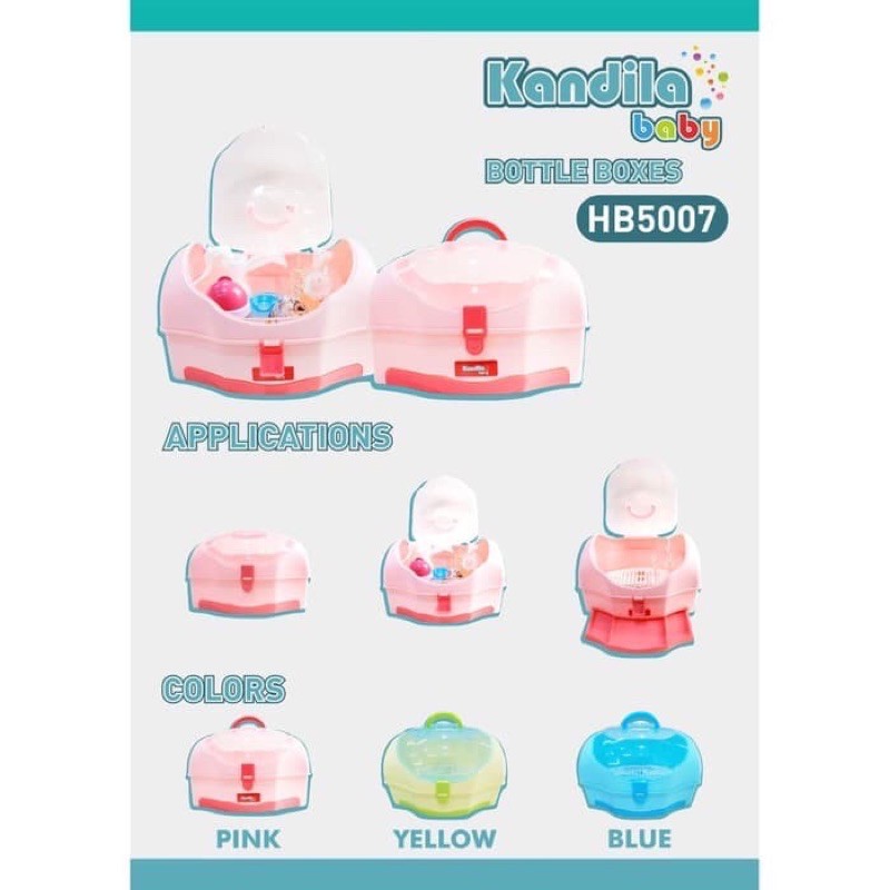 Rak Pengering Botol / Peralatan Makan Anak Bayi Kandila Drying Rack HB5007