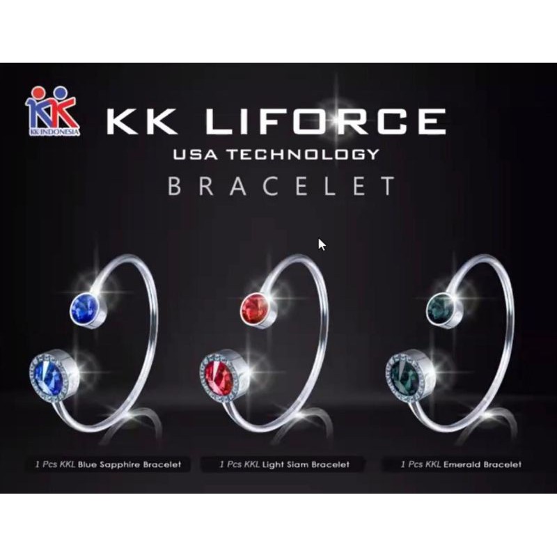 KK LIFORCE BRACELET CRYSTAL ORIGINAL