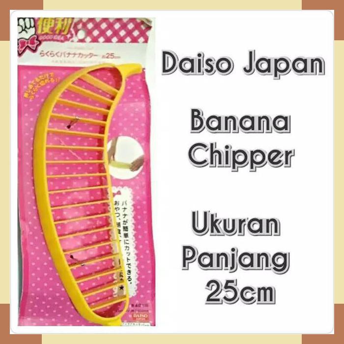 

Daiso Japan Banana Cutter Chipper Prmotong Pidang Praktis