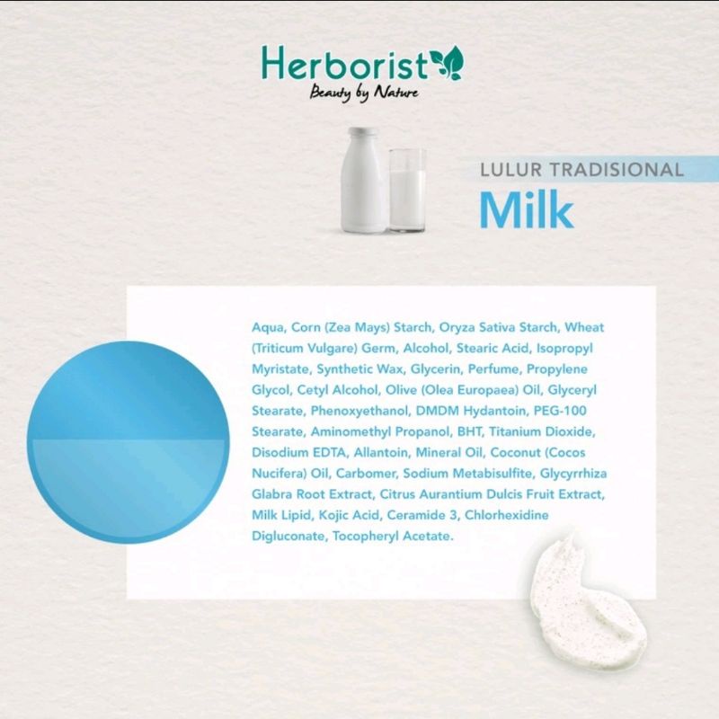 Herborist Lulur Tradisional Bali Milk 100gr