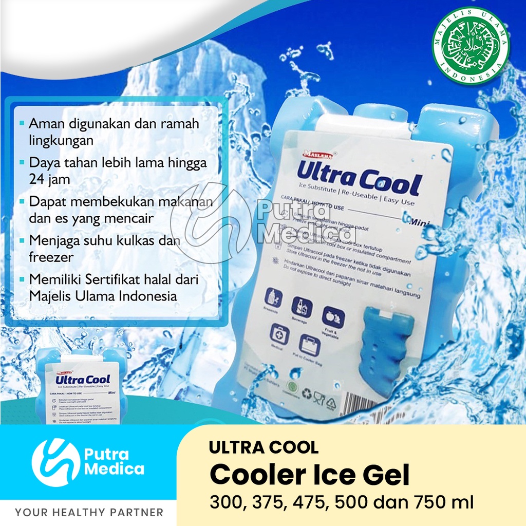 Ultra Cool Gel / Ice Pack / Pendingin ASI