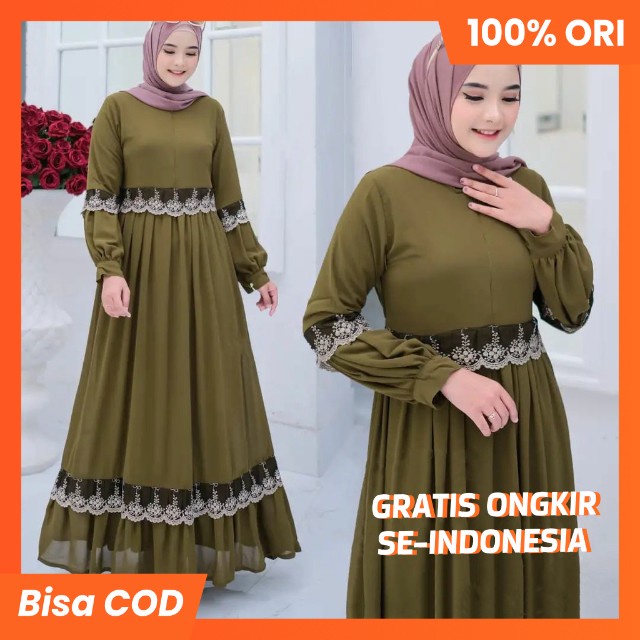 Sonia Maxy l Gamis Muslim Matt Ceruty Babydoll Premium Fashion Wanita
