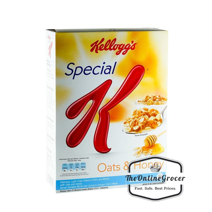 

Kelloggs Special K Oats and Honey Cereal 209gr - Sereal Oat Madu