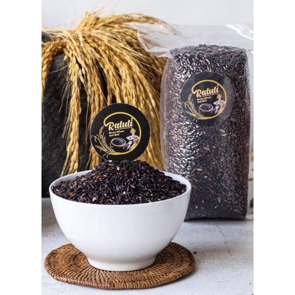 

Beras Hitam Ratuti Beras Bali (1kg packing vacum)