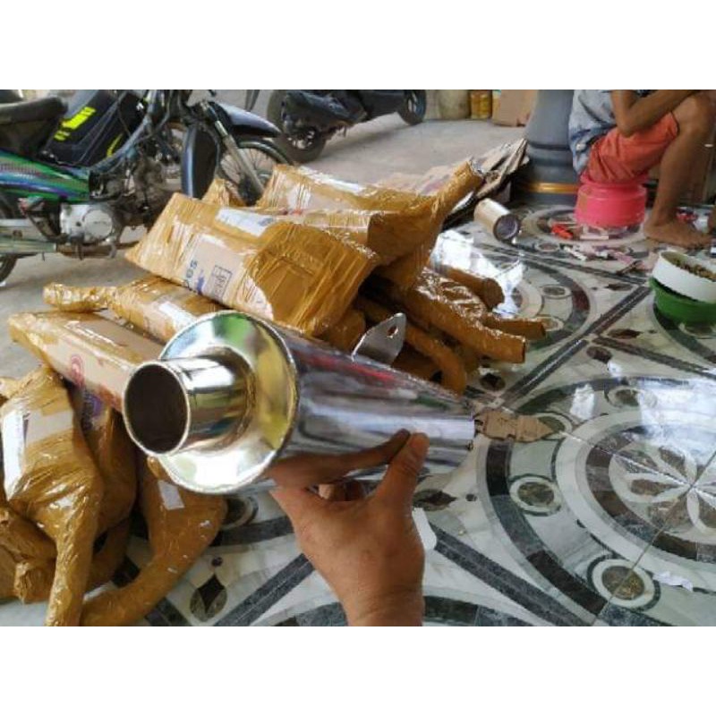 Knalpot Satria FU Bobokan