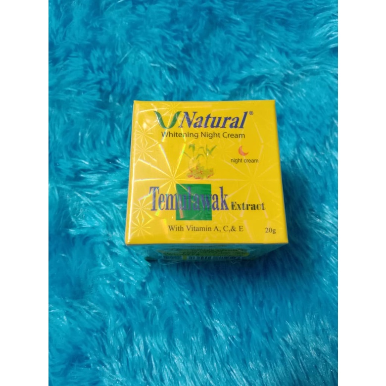 V Natural Day Cream 20 Gr (Extrack Temulawak)