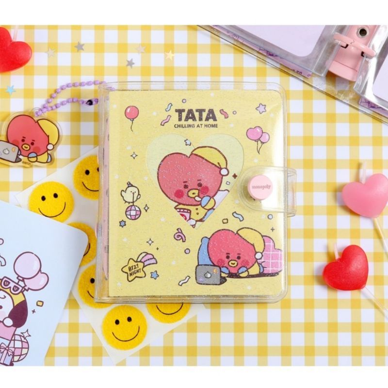 OFFICIAL MONOPOLY BT21 PARTY BINDER COLLECT BOOK PHOTOCARD / PC ALBUM / BINDER PHOTOCARD