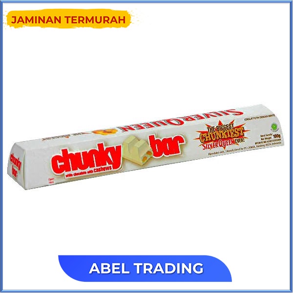 

Silver Queen Chunky Bar White 100Gr