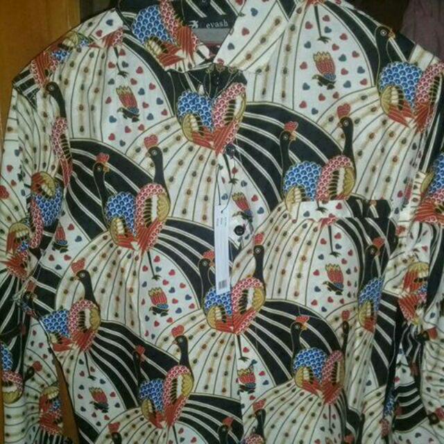 Cbl619 Kemeja Batik Pria Slim Fit Mewah Linabatikdistro Unik Baju Batik Pria Best Seller