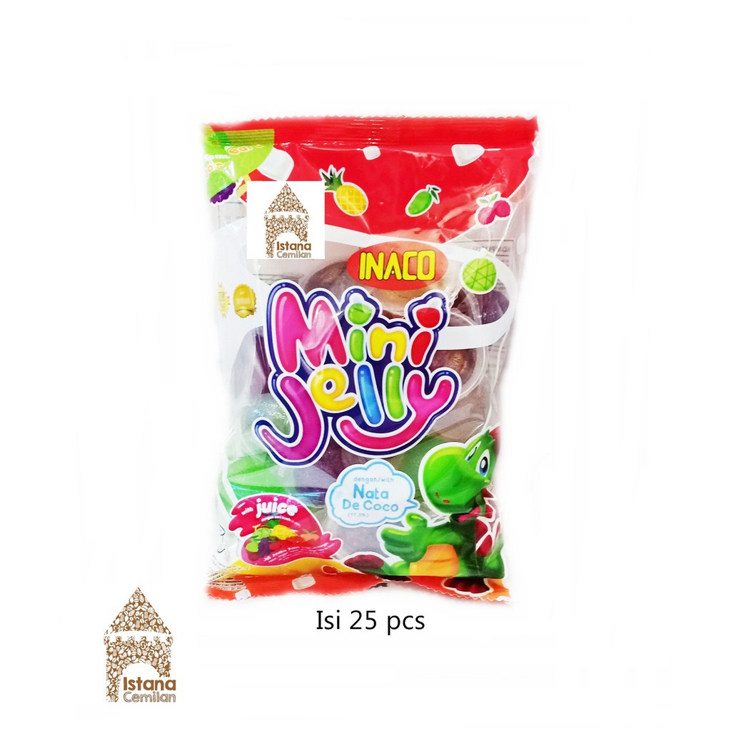 Inaco Mini Jelly Nata de Coco (isi 25 pcs) Agar Agar