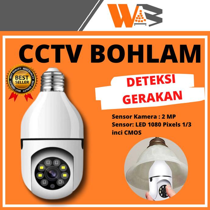 Kamera Cctv Bohlam Cctv Wifi Ip Camera Auto Tracking Dual Light Biasmuai