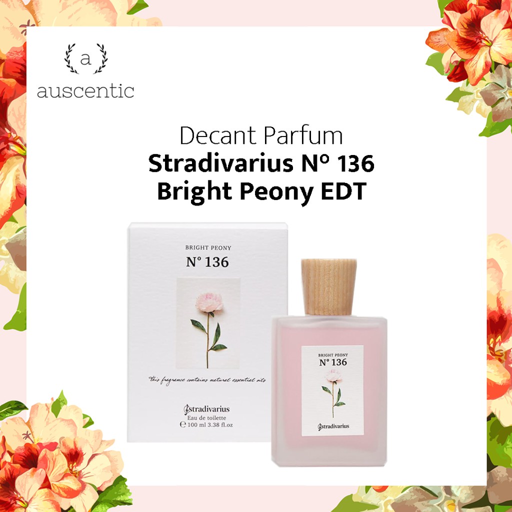 Decant Original Stradivarius Bright Peony N°136  EDT