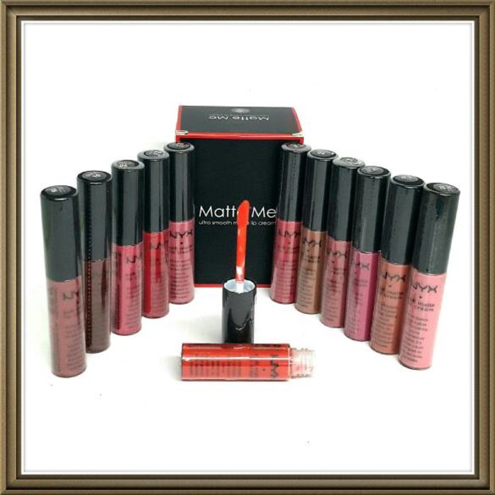 MATTE ME NYX NEGARA (harga 1box=12pcs)