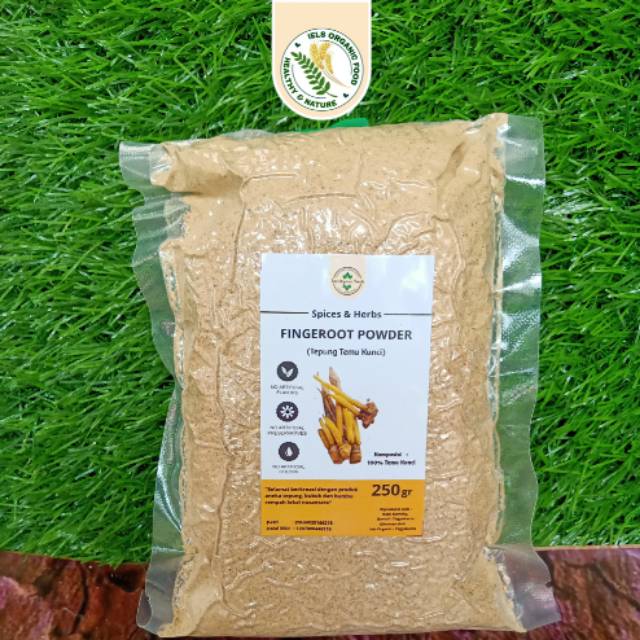 

TEPUNG TEMU KUNCI (FINGERROOT POWDER) 250GR