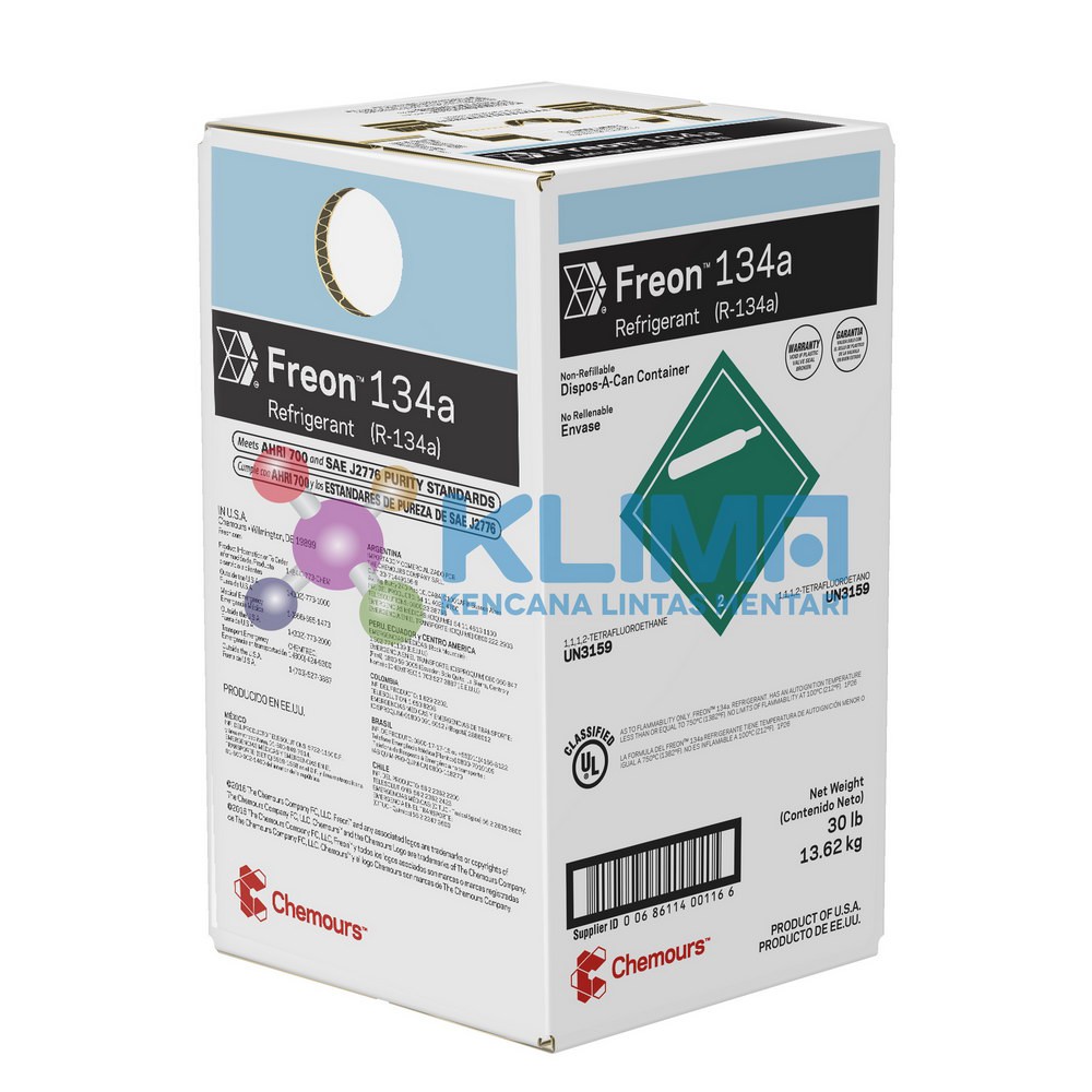 CHEMOURS FREON R134a USA