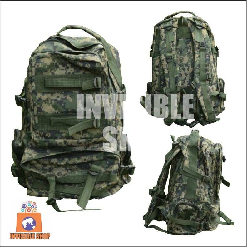 TAS RANSEL MODEL ARMY MOTIF MARPAT| TAS TACTICAL | TAS PUNGGUNG LAPTOP MULTIFUNGSI