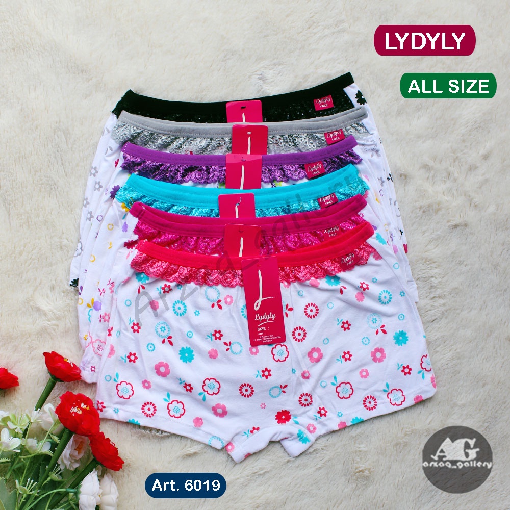 Celana Dalam Wanita Lydyly SP6019 Celana Dalam Model Boxer Pakaian dalam | Celana Dalam Wanita | Pakaian Dalam Wanita