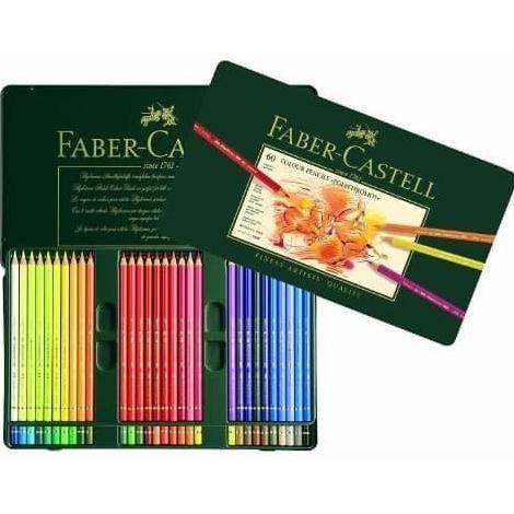 

(COD) Faber Castell Polychromos Color Pencils Tin of 60 Pensil Warna