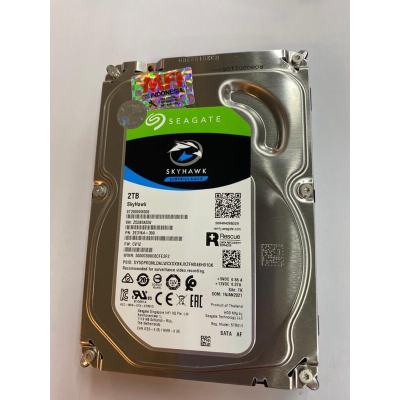 Hdd 2 TB Seagate MFI
