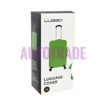 Luggo Sarung Koper Pu Ukuran M 24 Inch Luggage Cover Green Size M