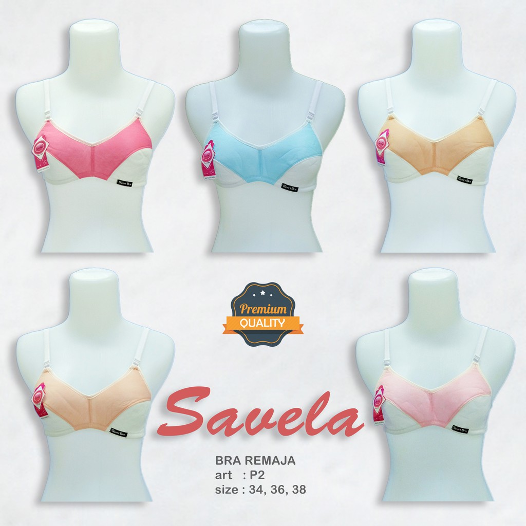 SAVELA | Sport Bra / BH Sport / BUSA TIPIS TANPA KAWAT/ art SVL P2