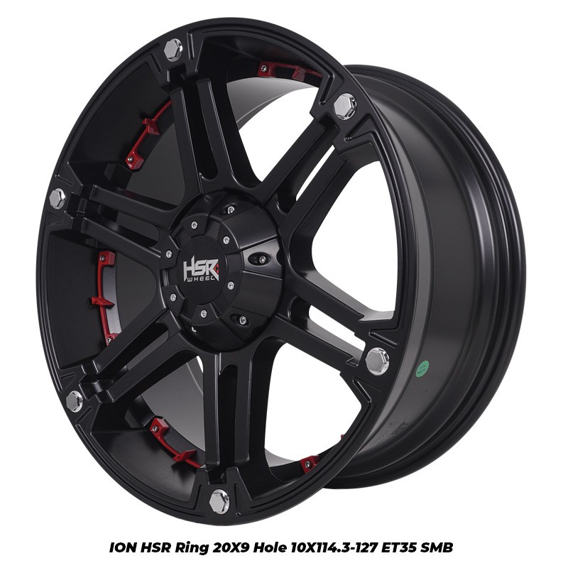 Velg Mobil HSR ION Ring 20 Velg Offroad R20 CRV Outlander Captiva Rubicon Terlaris