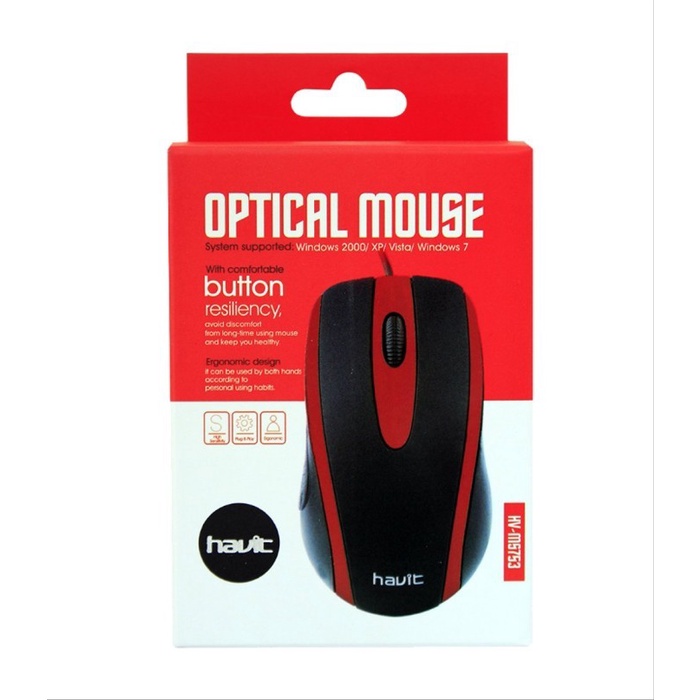 Havit Mouse HV MS 753 USB MS-753 MS753 USB MOUSE