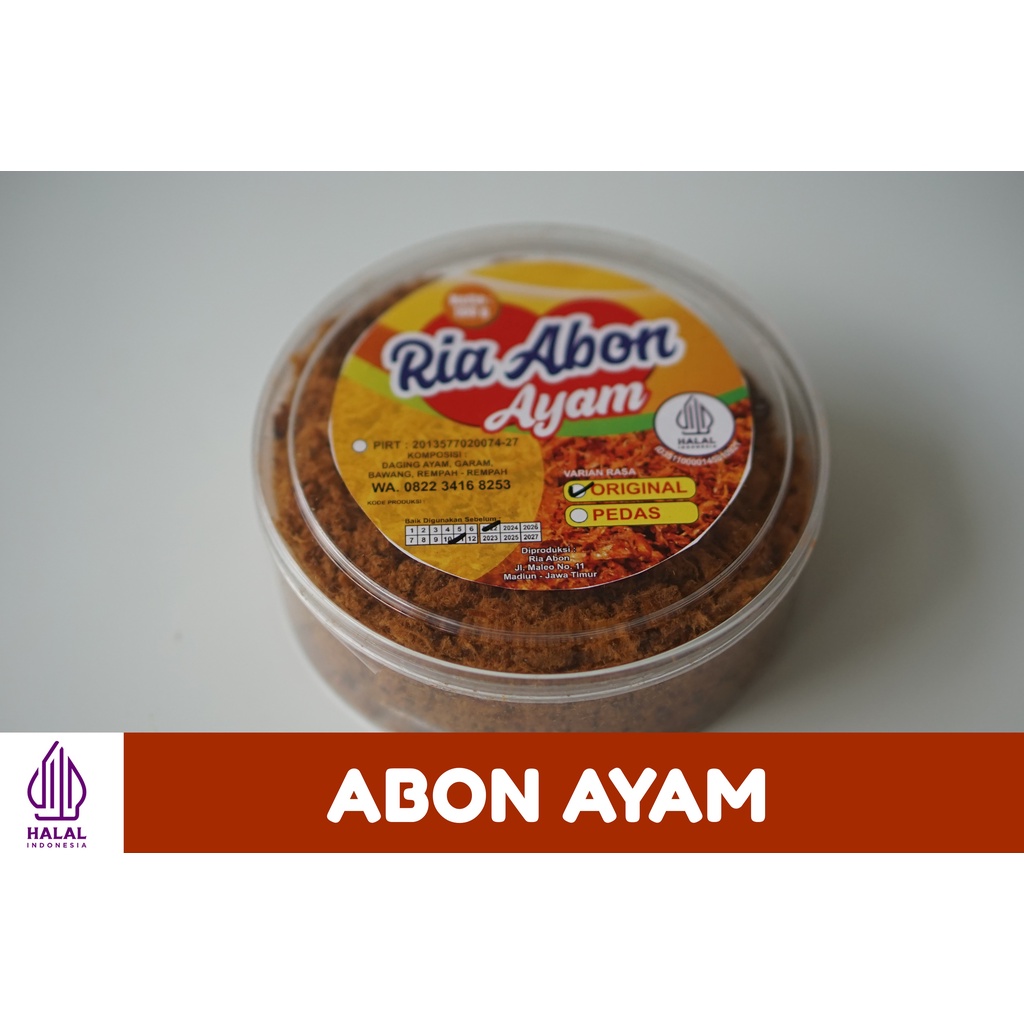 

Abon Ayam asli Madiun - Jawa Timur