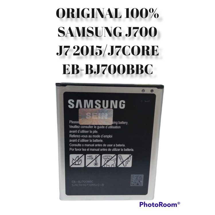 BATERAI ORIGINAL 100% SAMSUNG GALAXY J7 2015 / J700 - J7 CORE BJ700BBC