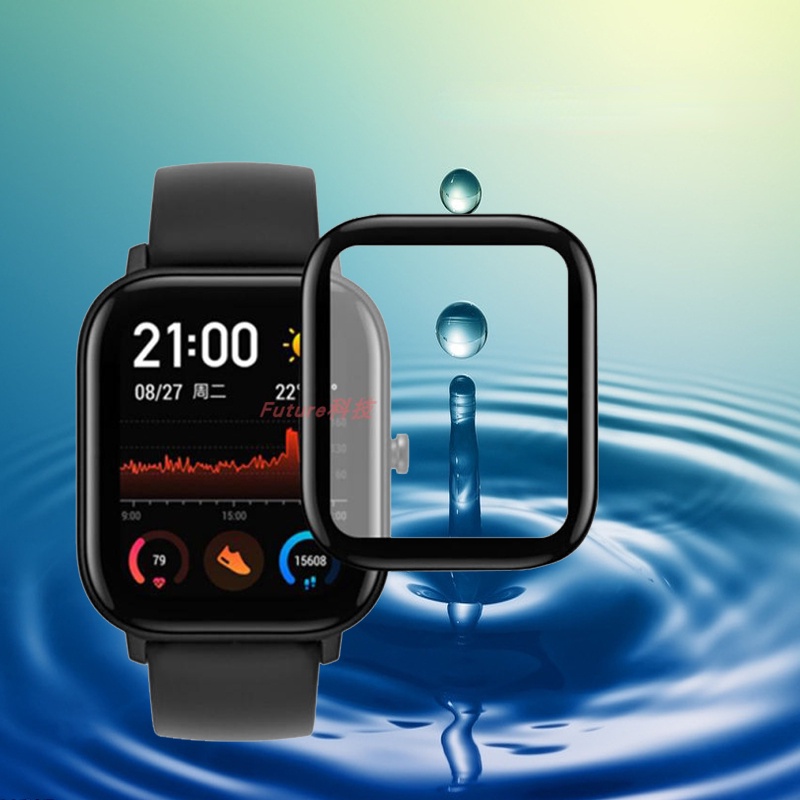 Pelindung Layar Smartwatch Amazfit GTS 4 Mini Full Cover