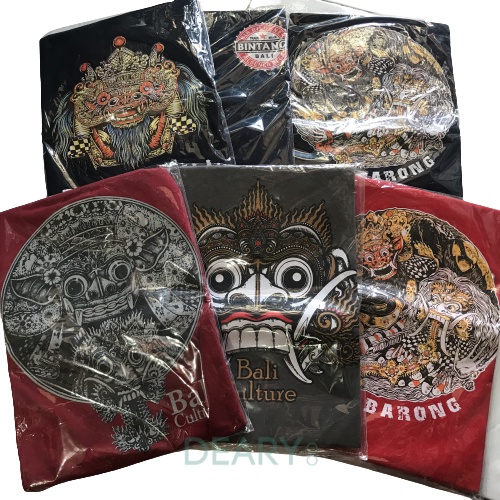 BAJU KAOS PRIA KHAS BALI BAHAN KATUN | NIDEARI BALI