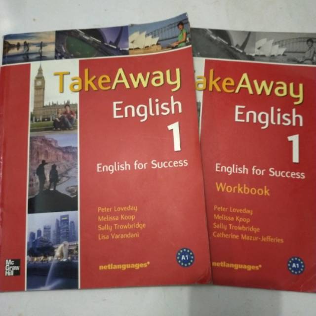 

ORIGINAL TAKEAWAY ENGLISH 1 STUDENT BOOK DAN WORKBOOK 1SET