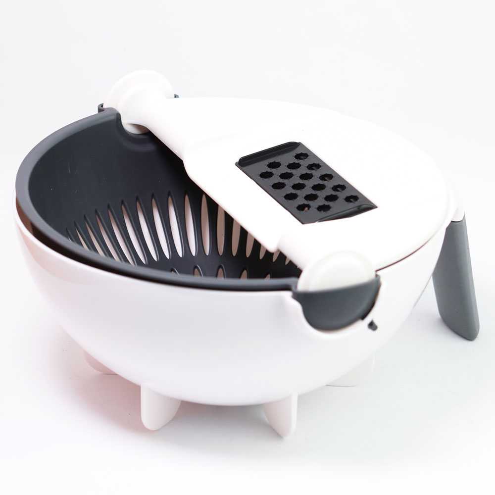 TD-DA BEEMSK Parutan Serbaguna Mangkok Penampung Vegetable Slicer - PJ493