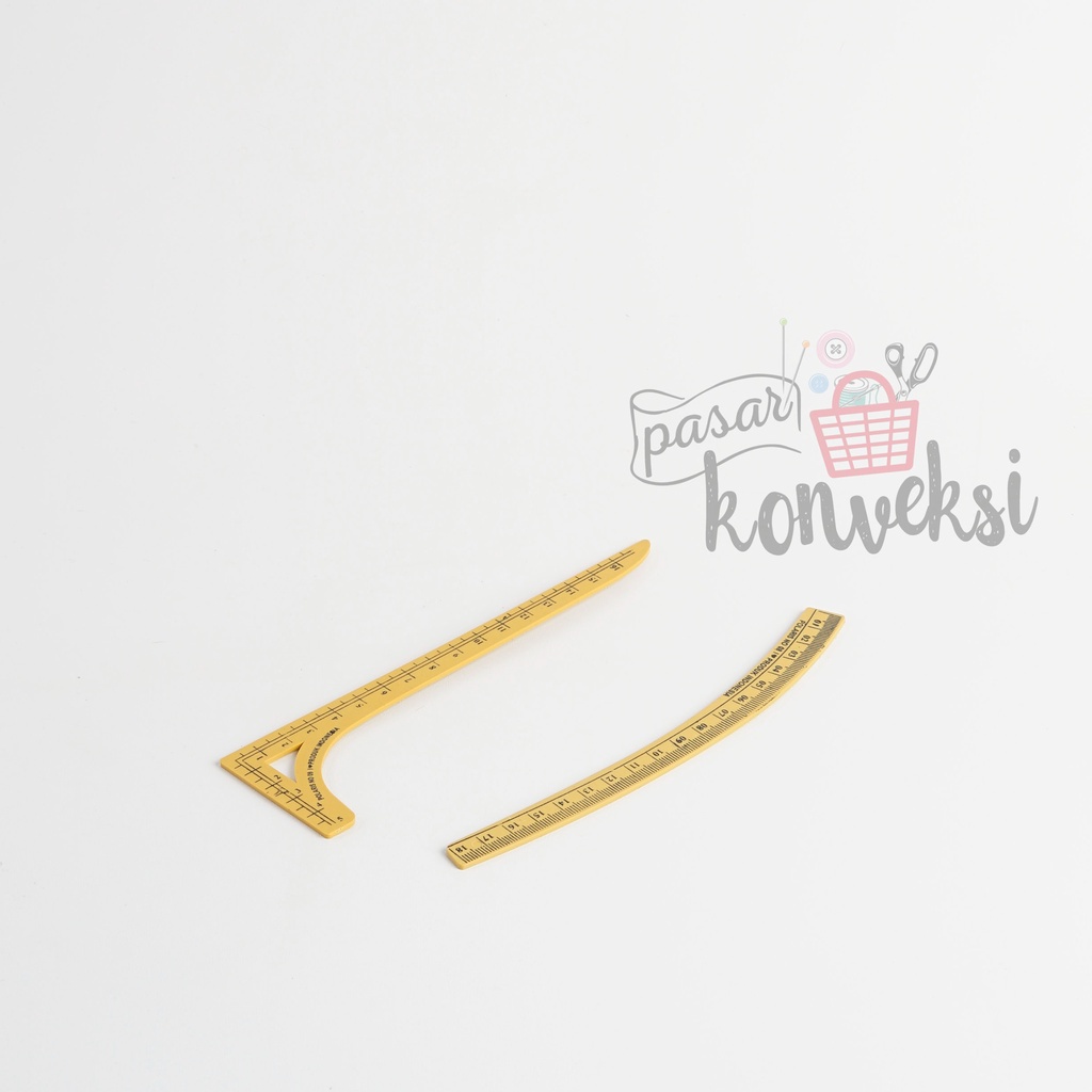 

Penggaris Pola Set Mini PS-04 (2 pcs)