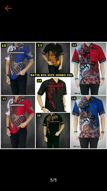 Jual Baju Batik Pria | Batik Kerja | Batik Kantor | Batik Modern | Kemeja Batik Pria Rang-rang 03