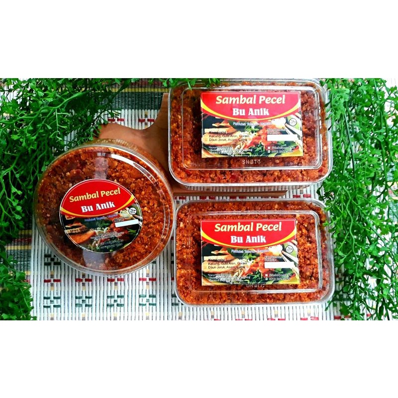 

SAMBEL PECEL / BUMBU PECEL BU ANIK KHAS MADIUN
