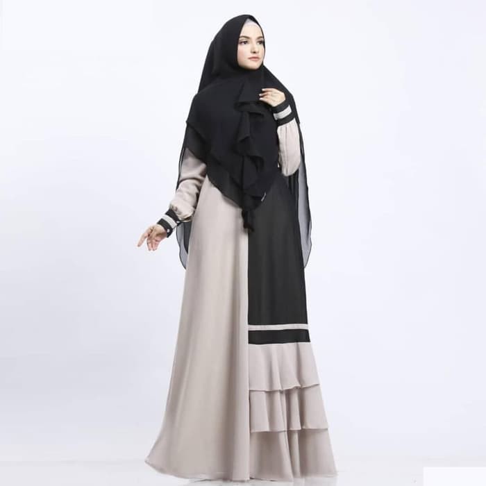 TERANYAR  Baju Gamis syari / Setelan hijab murah / Dress busui : Maharani Syari   TP TERMURAH