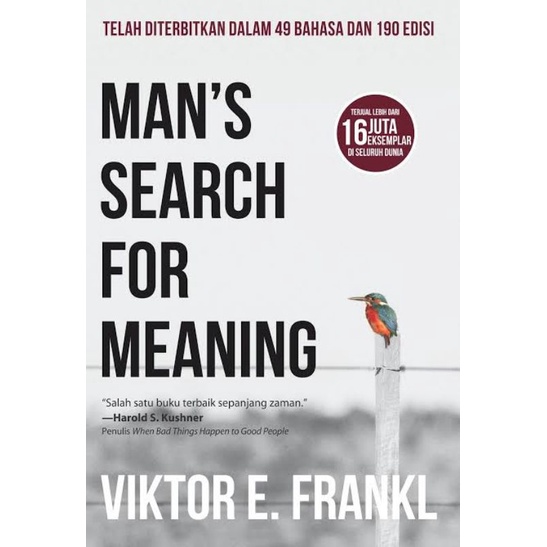 man's searching for meaning - Viktor E.frankl