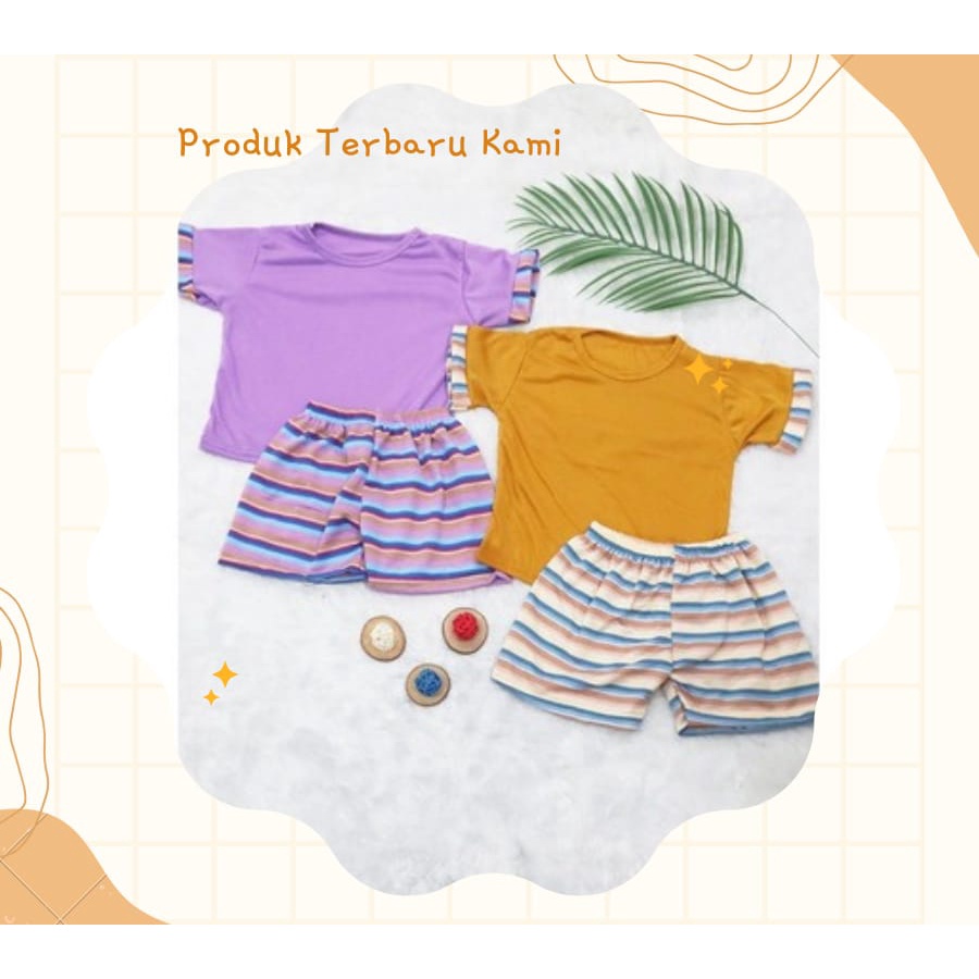 Jeco fashion set anak magic rainbow unisex