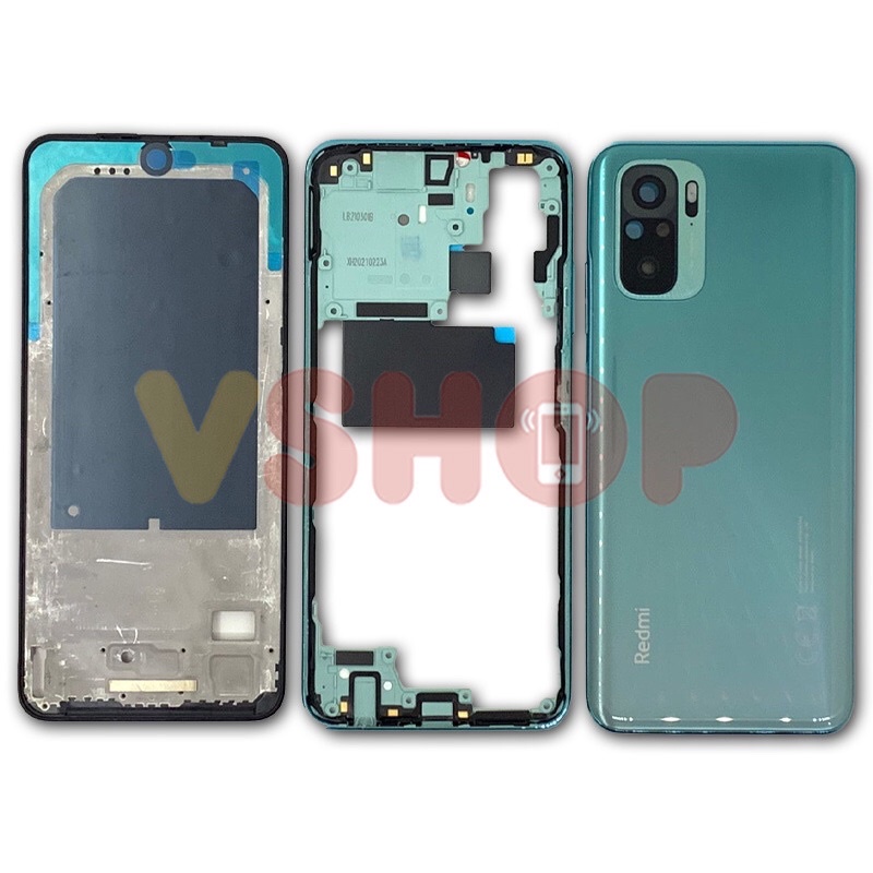 CASING - HOUSING FULLSET XIAOMI REDMI NOTE 10 4G - REDMI NOTE 10S